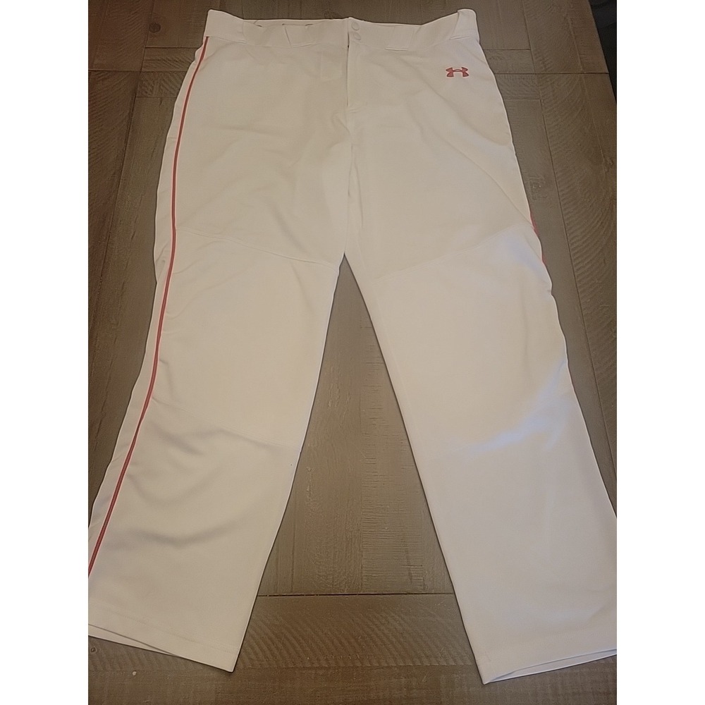 Under Armour Unstoppable Loose Heatgear‎ White Athletic Pants